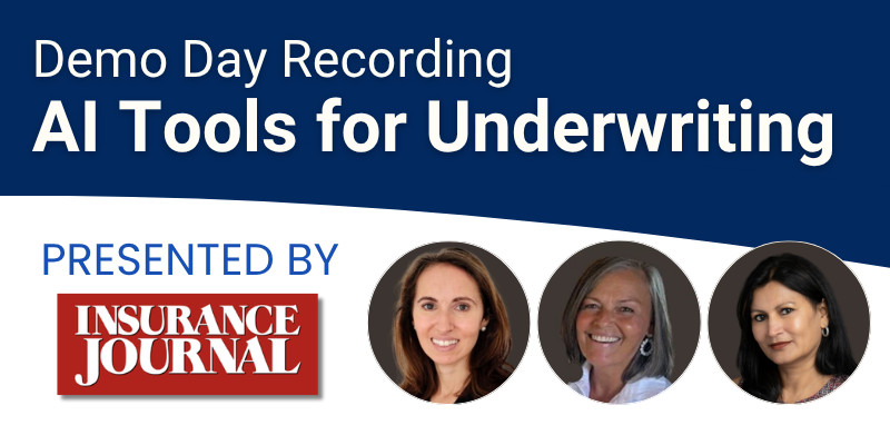 Insurance Journal Demo Day: AI Tools for Underwriting, featuring Falcon Risk Services